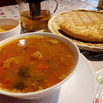 Eco TURAN food - スープ 1240円ぐらい （金額失念）だよ