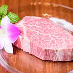 Hiroshima beef fillet Steak 100g A4 grade