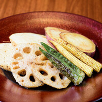 野菜焼きの盛合せ