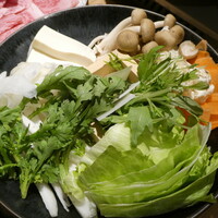 和食 いぶり別邸 有楽町店 - しゃぶしゃぶの野菜