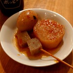 Shisentaishuu Haowaru - 名物!!麻辣おでん（大根：100円、玉子：100円、こんにゃく：100円）