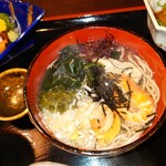Rakumitei Waooyama - 海老、ホタテ、牡蠣、たっぷりの海藻類