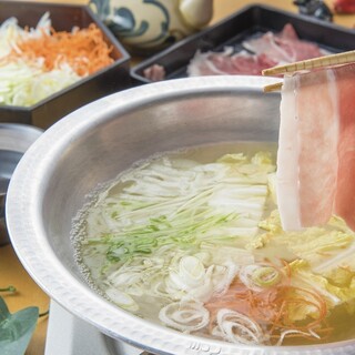 Our most popular ☆ All-you-can-eat Agu pork shabu shabu