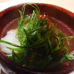 みえ田 - 次に「キンキ」「夏野菜」を頂きます。お出汁のお味が美味しいので、具材の旨みも引き立ちますね。 