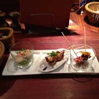 スペイン料理 La Cazuela 三ノ宮 ミント神戸店 - タパス3種盛り合わせ