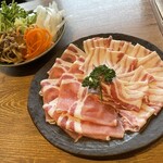 阿古猪肉涮火锅（2人份）