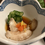 魚菜宿 大鯛 - 網代のナマコ酢
