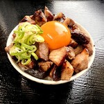 麺房 昭和呈 - 霧島黒豚丼TKG