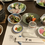 魚菜宿 大鯛 - 夕食