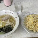 大八 - Aセット　塩ラーメン¥700