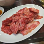 Yakiniku Okuu - 黒毛和牛切り落としランチ