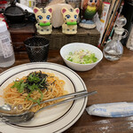 香房 - スパゲッティセット〔明太スパゲッティ〕