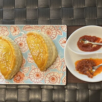 家寶 跳龍門 - 叉焼入りパイ　とうもろこしの味が強いパイに叉焼はシチューのよう　甘い味わい