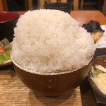 魚焼男 - ご飯おかわりは、超大盛りでお願い(￣∇￣)