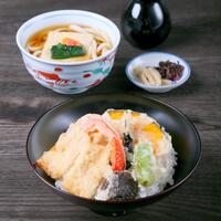 季節の湯葉野菜天丼