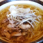 山形蕎麦　やま久 - 冷たい鶏中華　850円