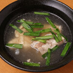 Soki stew with salt