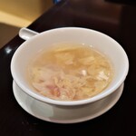 中国名菜 露天 - トマトの玉子スープ