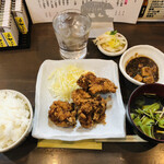 家庭料理居酒屋 よってって - ♪2023.NO6唐揚げ定食¥500