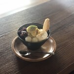 オリジナル　スマイル - 抹茶と白玉のはつこいパフェ