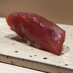 すし宮川 - 鮪赤身漬け