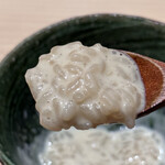 すし宮川 - 肝ソースとしゃり玉