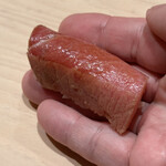 すし宮川 - 中トロ柵漬け