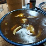 翁そば - カレー南蛮そばUP