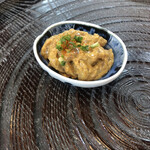 分福寿司 - 烏賊の塩辛　国権の酒粕を加えて