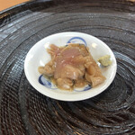 分福寿司 - 煮蛤をつまみで