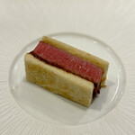 Ren - 和牛ヒレ肉カツサンド 海鮮醬
