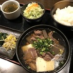 [Popular] 100-hour beef tendon stew set meal