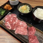 [Reasonable] classic set meal (tankalbi/wagyu beef short ribs/skirt steak)