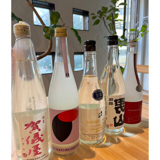 豊富な日本酒をはじめ、充実のドリンクラインナップをご用意◎