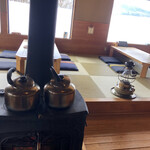 むらかみ - 薪ストーブ！あったか〜い！