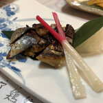 居酒屋 八兵衛 - へしこ（日本酒進む）