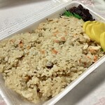 牧のうどん - かしわ飯弁当