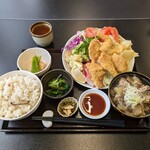 Ofukuwake - アジフライ定食（1000円）