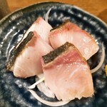 豚にポン酒 とんとことん - 鰤の炙り