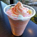 ドトールコーヒーショップ - ドリンク写真:桜オレ~わらび餅