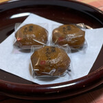 湯宿 だいいち - お着き菓子