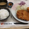 いなば和幸 - ロースとんかつ定食に、かにクリームコロッケ単品追加。