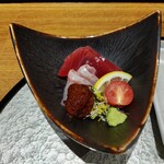 天冨良 麻布よこ田 - 季節の刺身 ♪