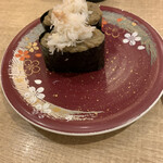 回転寿司 北海道四季彩亭 - カニ味噌