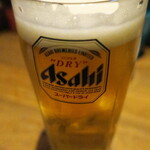 Kushi Kushi Hompo - 生ビール(中)