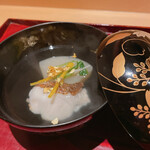 銀座 しのはら - 鯛蕪の椀