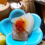 遊の丘 - 大根と蒟蒻の味噌田楽(R2.4.2撮影)