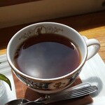 遊の丘 - プチデザートの透明感があり、香り際立つコーヒー(R2.4.2撮影)