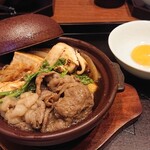 お料理なかき - 上州牛と松茸のすき煮
