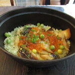 ブラッスリー ラルドワーズ - 煮穴子といくらと豆のスパイスご飯